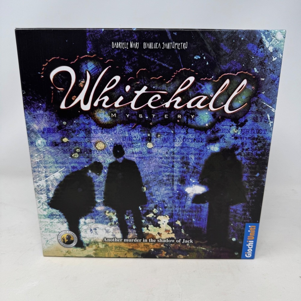 Whitehall Mystery Another Murder In The Shadow Of Jack Board Game Complete